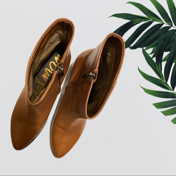 Sam Edleman Joey Saddle Heel Boots - Picture 3 of 7